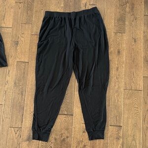 Athleta Women's Black Nighttime Bliss Pajama Pants